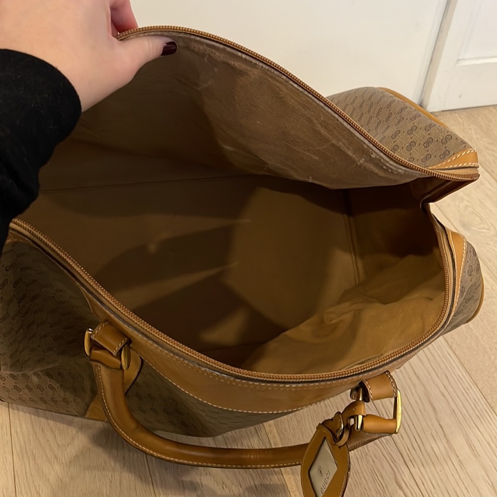 VINTAGE Gucci Travel Bag - Picture 9 of 12